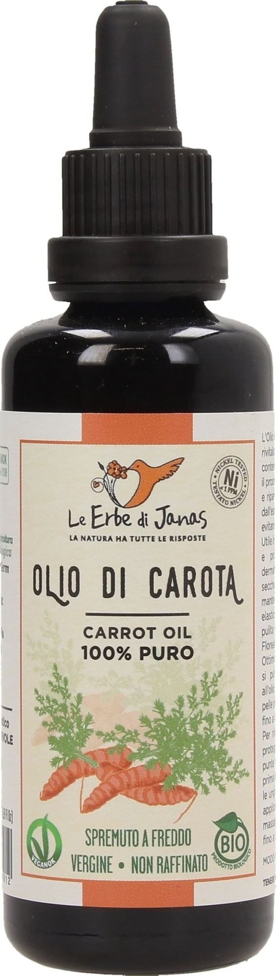L'huile de carotte