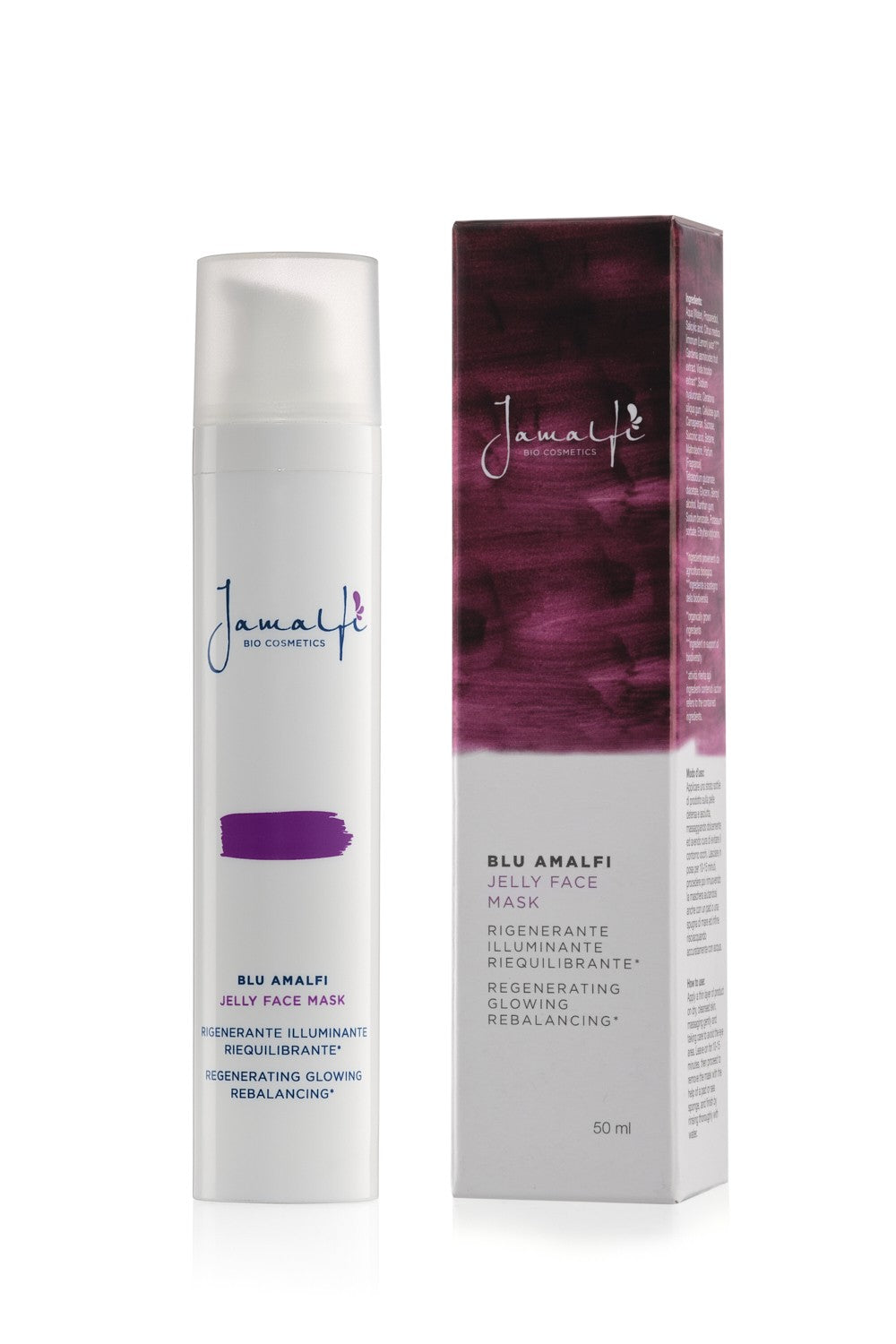 Masque Facial Éclaircissant - Masque à la Gelée Bleue