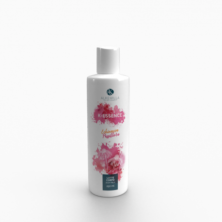 Lait pour le corps de l'Échinacée et la Passiflore