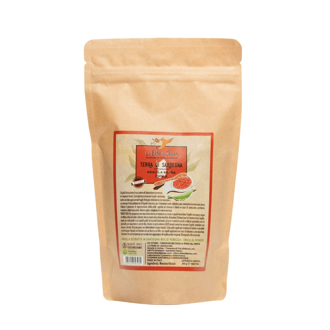 Argile rouge 250gr