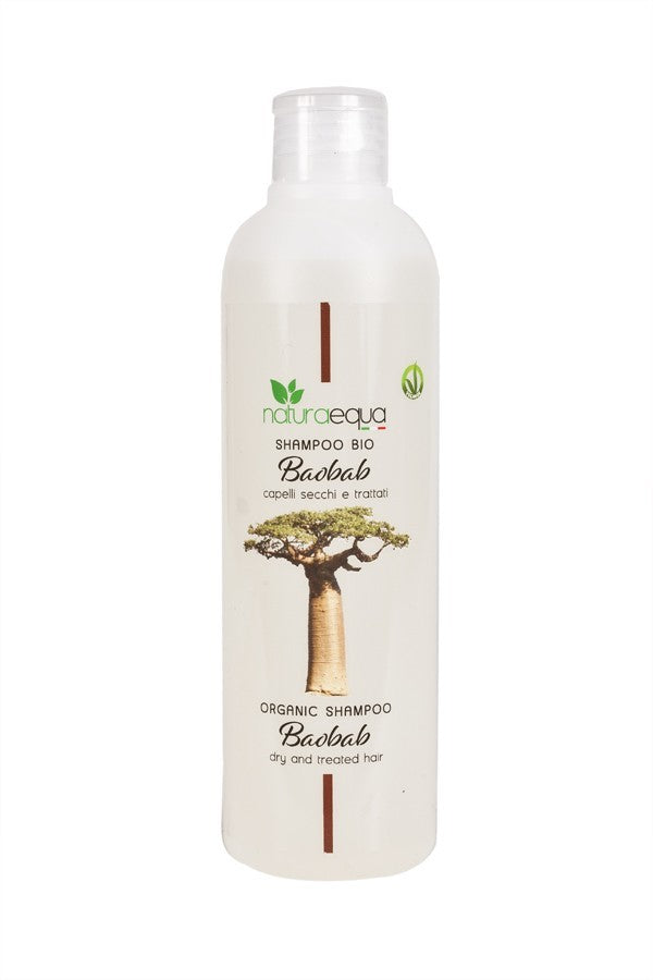 Shampooing au Baobab pour les Cheveux Séchés et Traités
