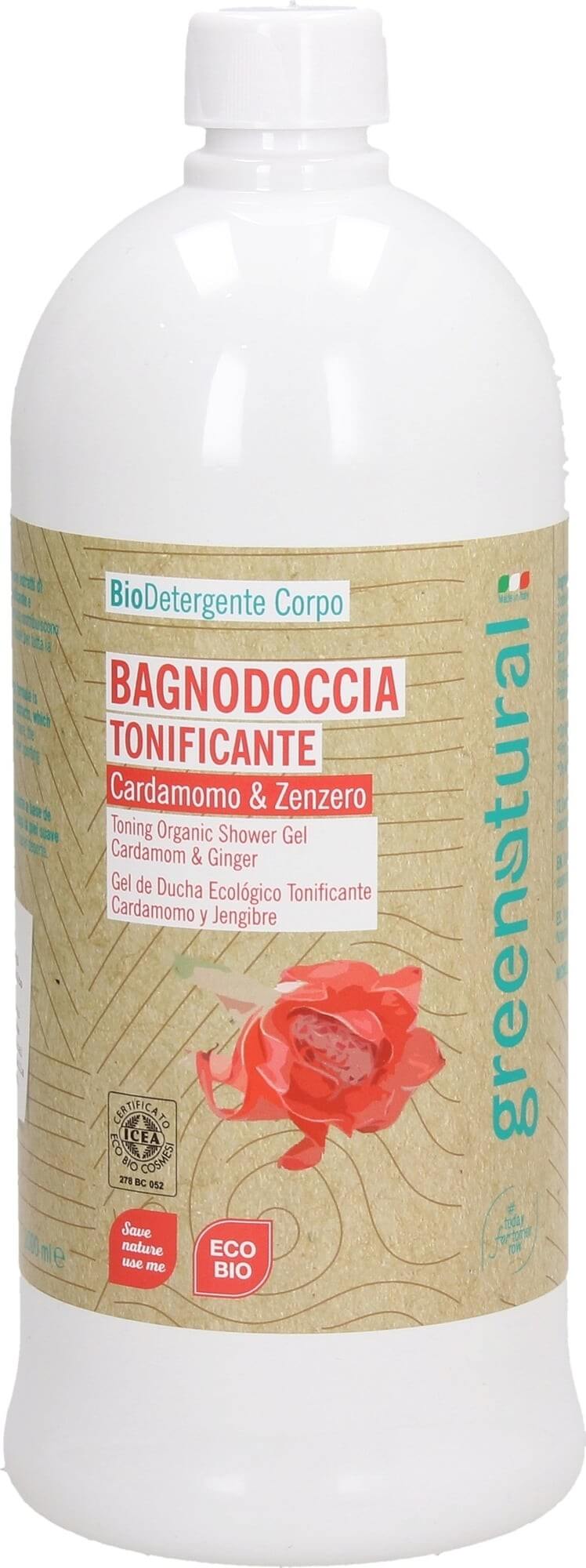 Bain douche tonifiant cardamome et gingembre 1 LT