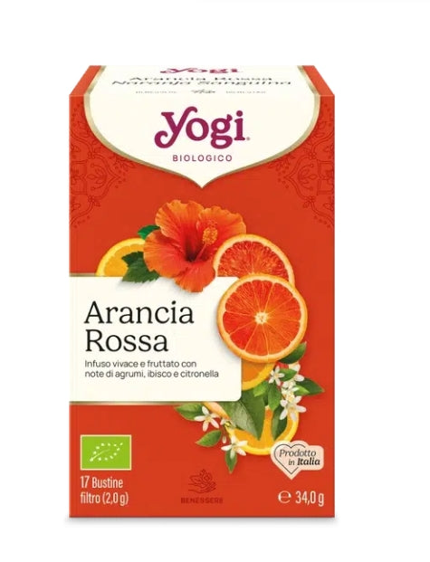 Yogi Tea - Infuso Biologico Gioia di Arancia e Ibisco