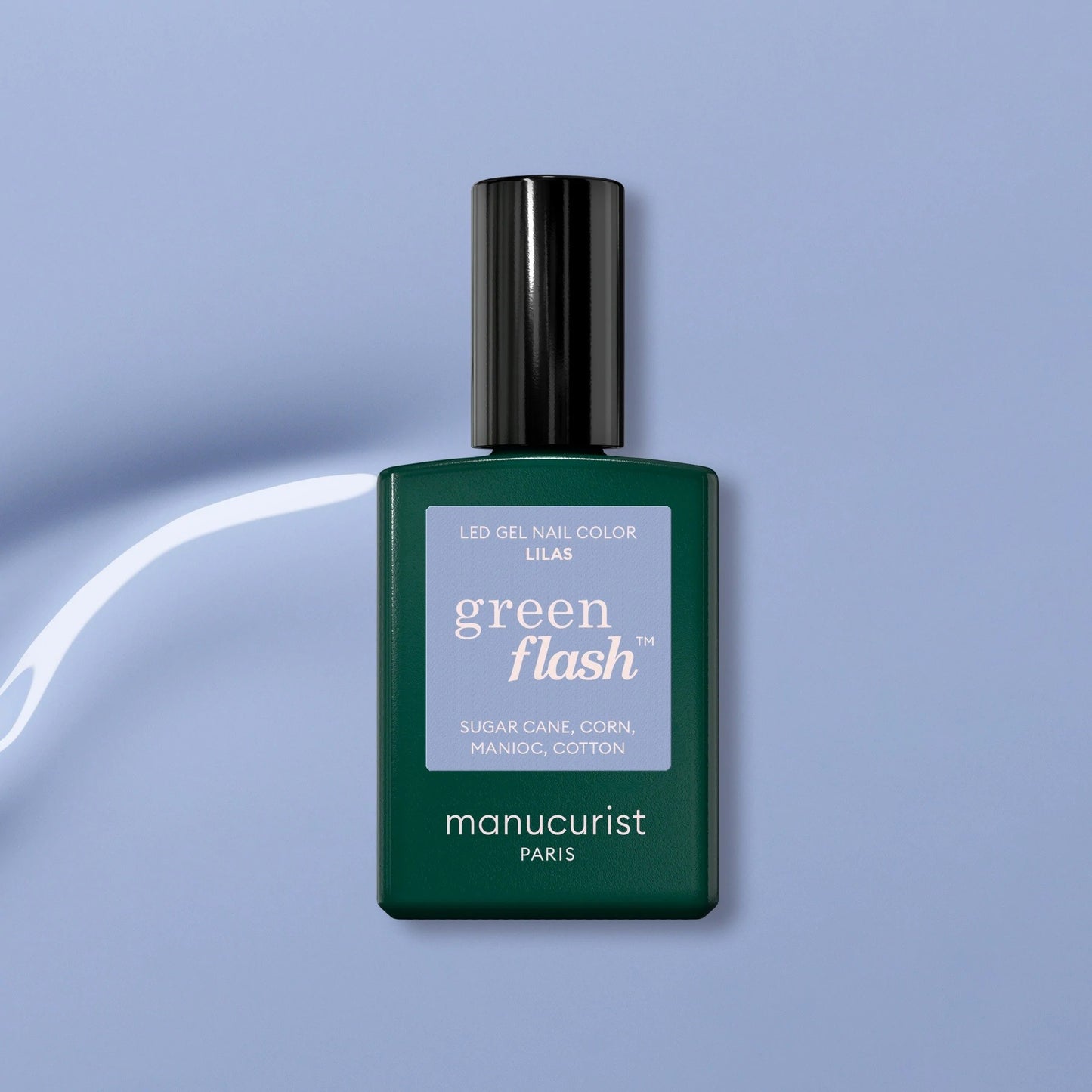 Vernis à Ongles Semi-Permanent Lilas-Green Flash