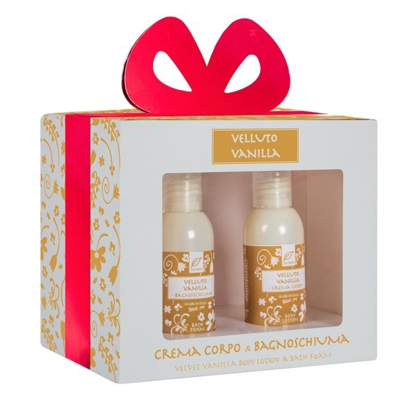 Kit Velluto Vanilla - Bagnoschiuma e Crema Corpo