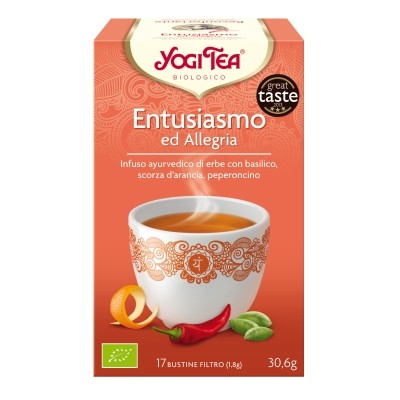Le thé de l'Enthousiasme et de la Joie