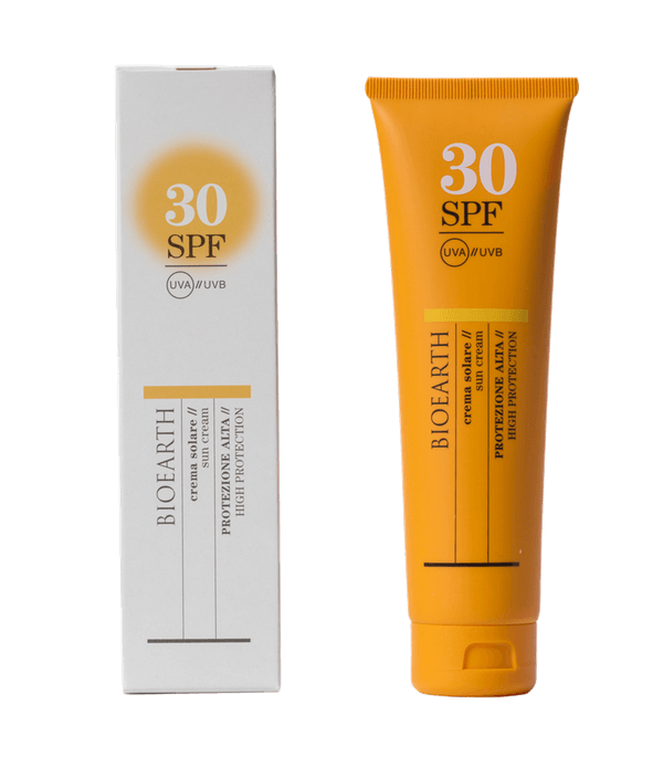 La crème solaire SPF 30