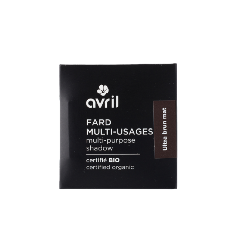 Fard À Paupières-Sourcils - Brun Très Foncé