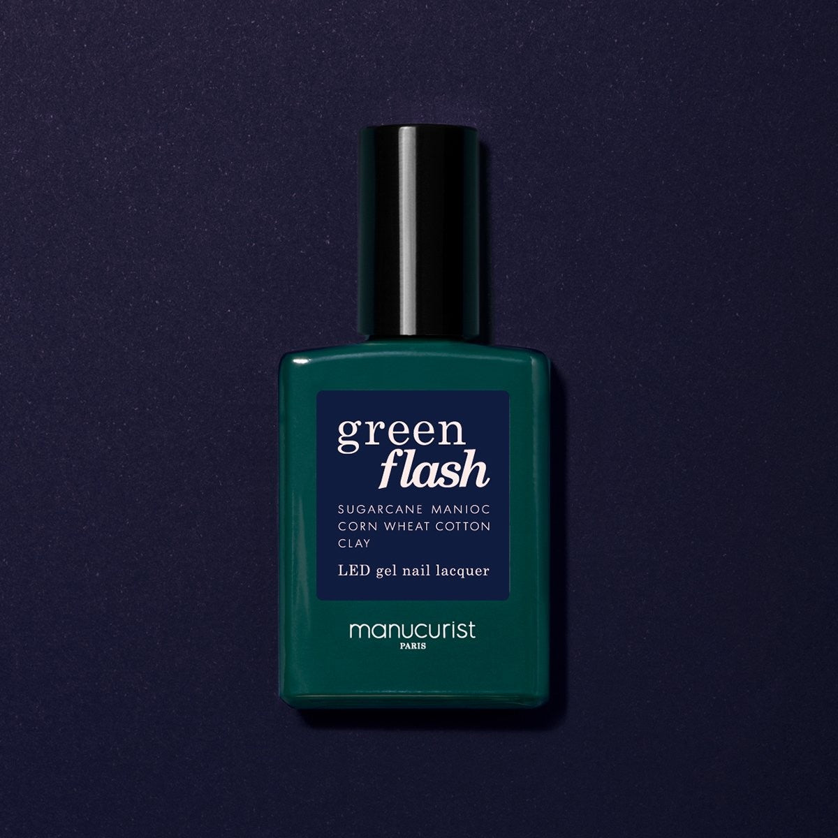 Vernis à Ongles Semi-Permanent Dark Night - Green Flash
