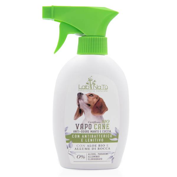 Spray anti-Odeurs pour le lit de chien et le Manteau du Chien