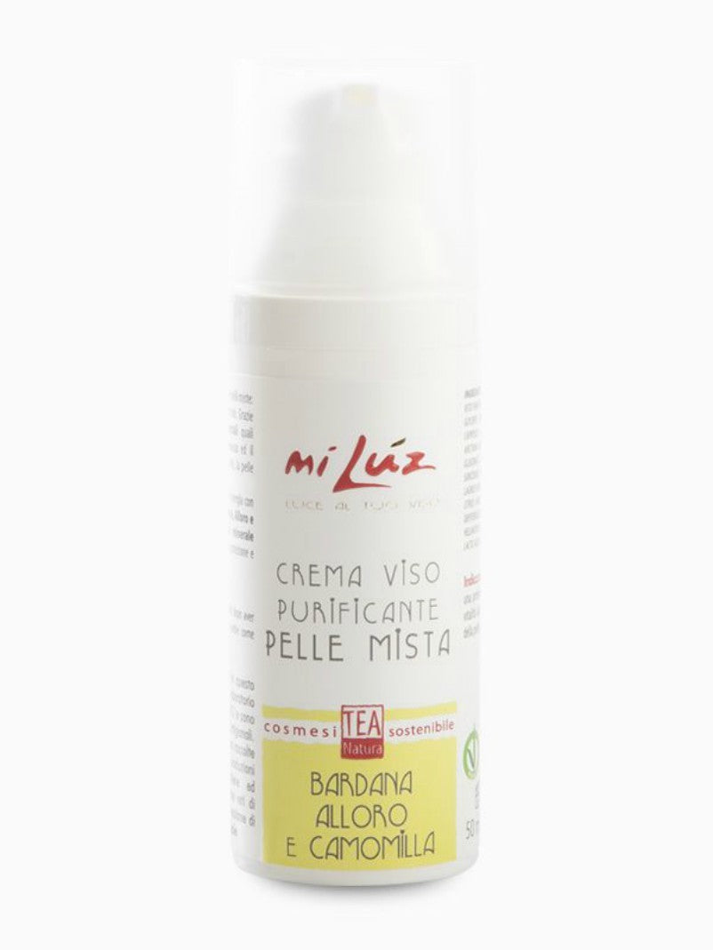 Crème pour le visage nettoyant pour les peaux mixtes