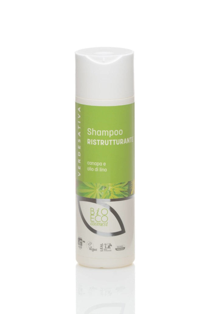 Shampooing Restructurant Huile de Chanvre et de Lin