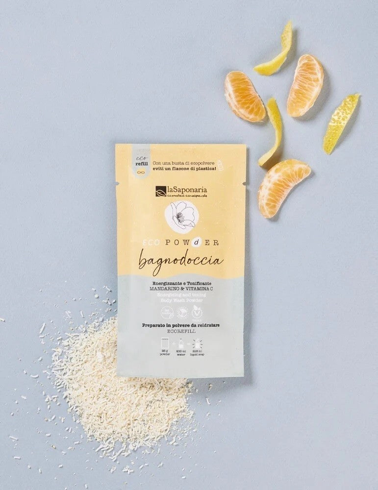 Gel douche en poudre-Énergisant