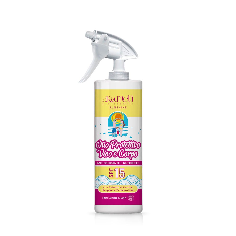 Huile protectrice visage & corps SPF 15