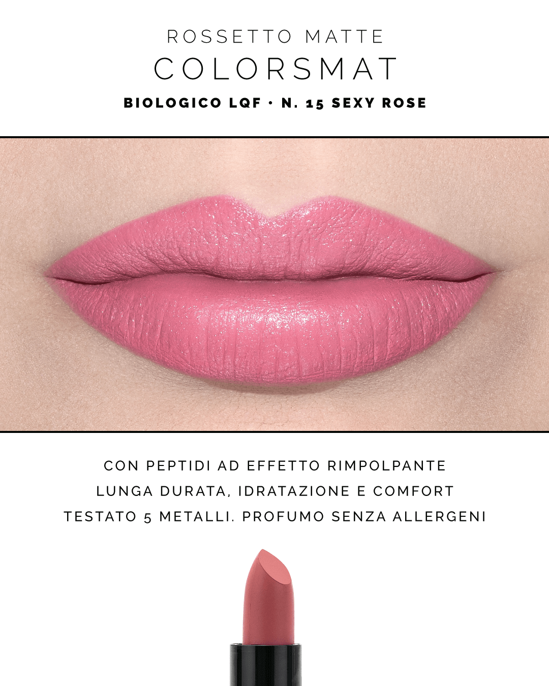 Rouge À Lèvres Repulpant Effet Sexy Rose