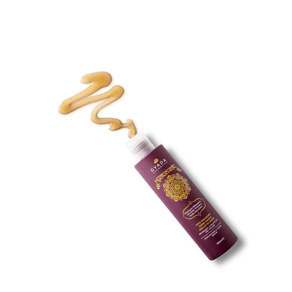 Shampooing Réfléchissant Hyalurvedic-Cheveux Foncés