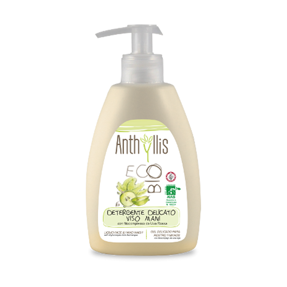 Nettoyant Doux pour le Visage à l'extraits de raisins rouges