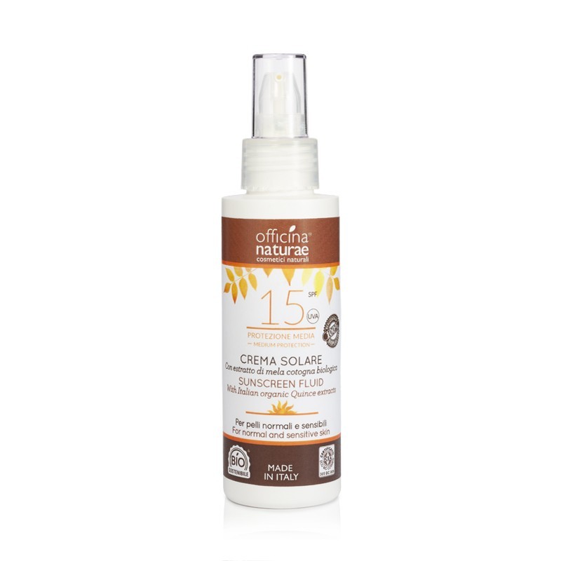 De la crème solaire Spray SPF 15 - Protection Moyenne