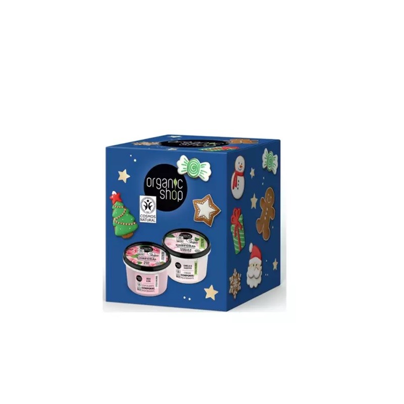 Christmas Box Blu - Scrub Rosa e Crema Corpo Camelia