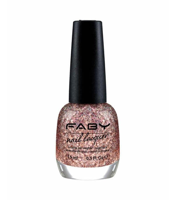 Vernis À Ongles Rose Glitter - Une Journée Parfaite