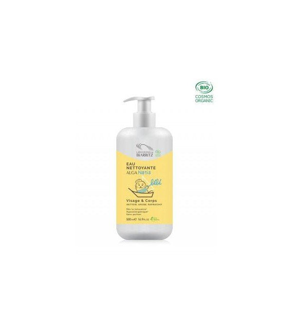 Eau démaquillante Micellaire Bébé pour le Visage et le Corps