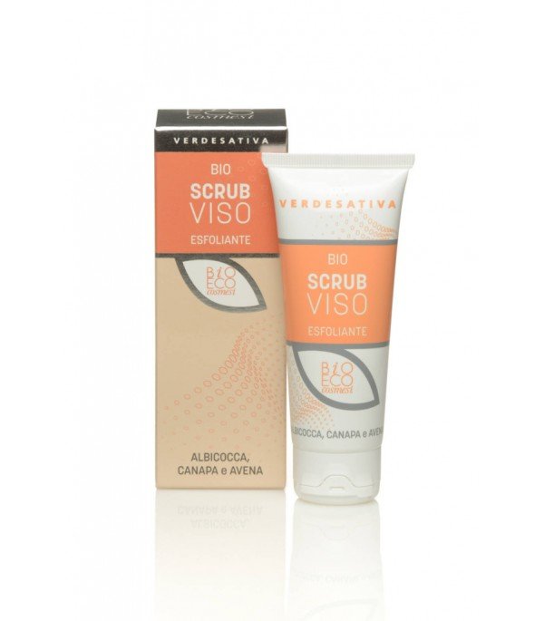 Gommage Exfoliant Visage Abricot, Chanvre et Avoine