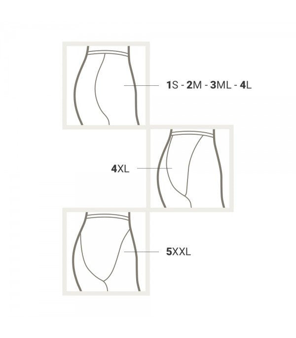 Bermuda Micromassage Strong Champagne-Taille 2 M