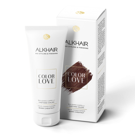 Bio Baume Couleur de l'Amour pour les Cheveux Bruns Chauds