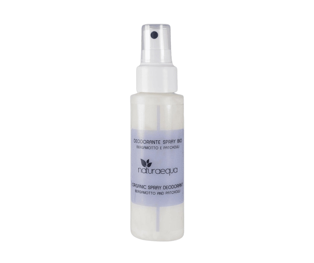 Deodorante spray bio bergamotto e patchouli