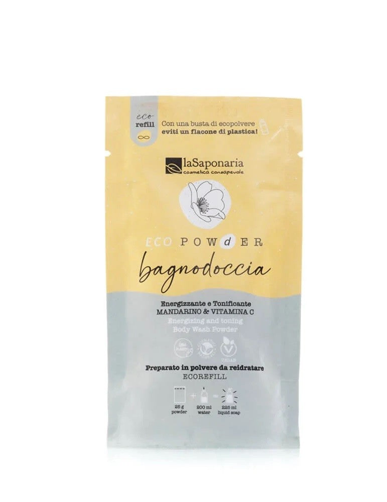 Gel douche en poudre-Énergisant