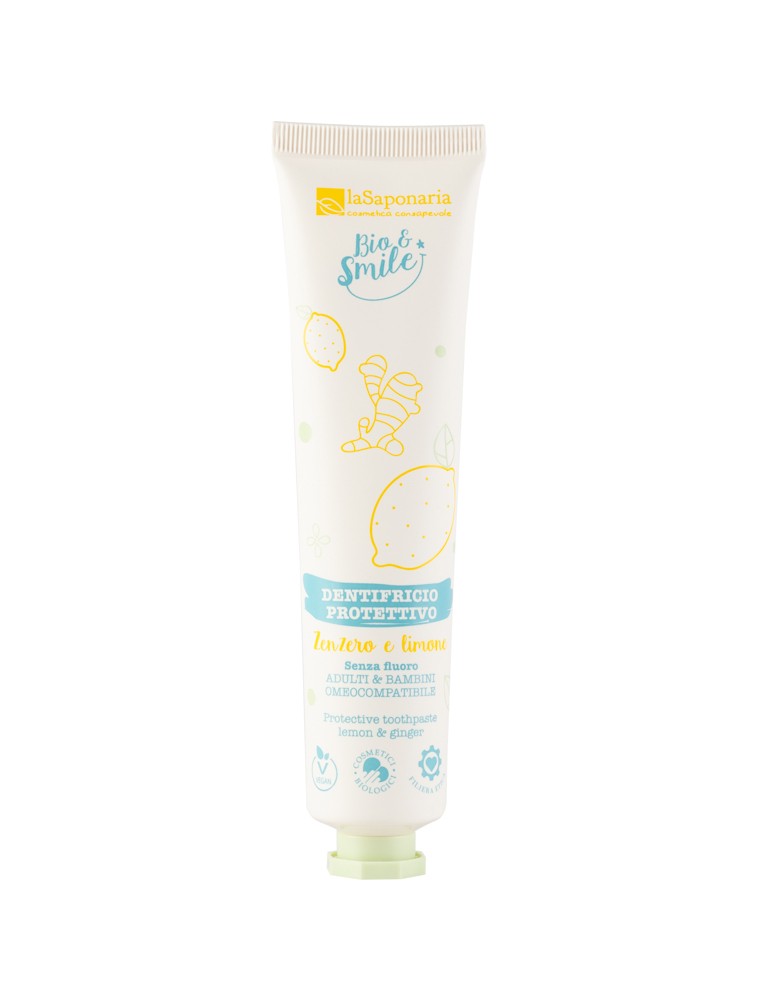 Dentifrice Protection de Citron et de Gingembre