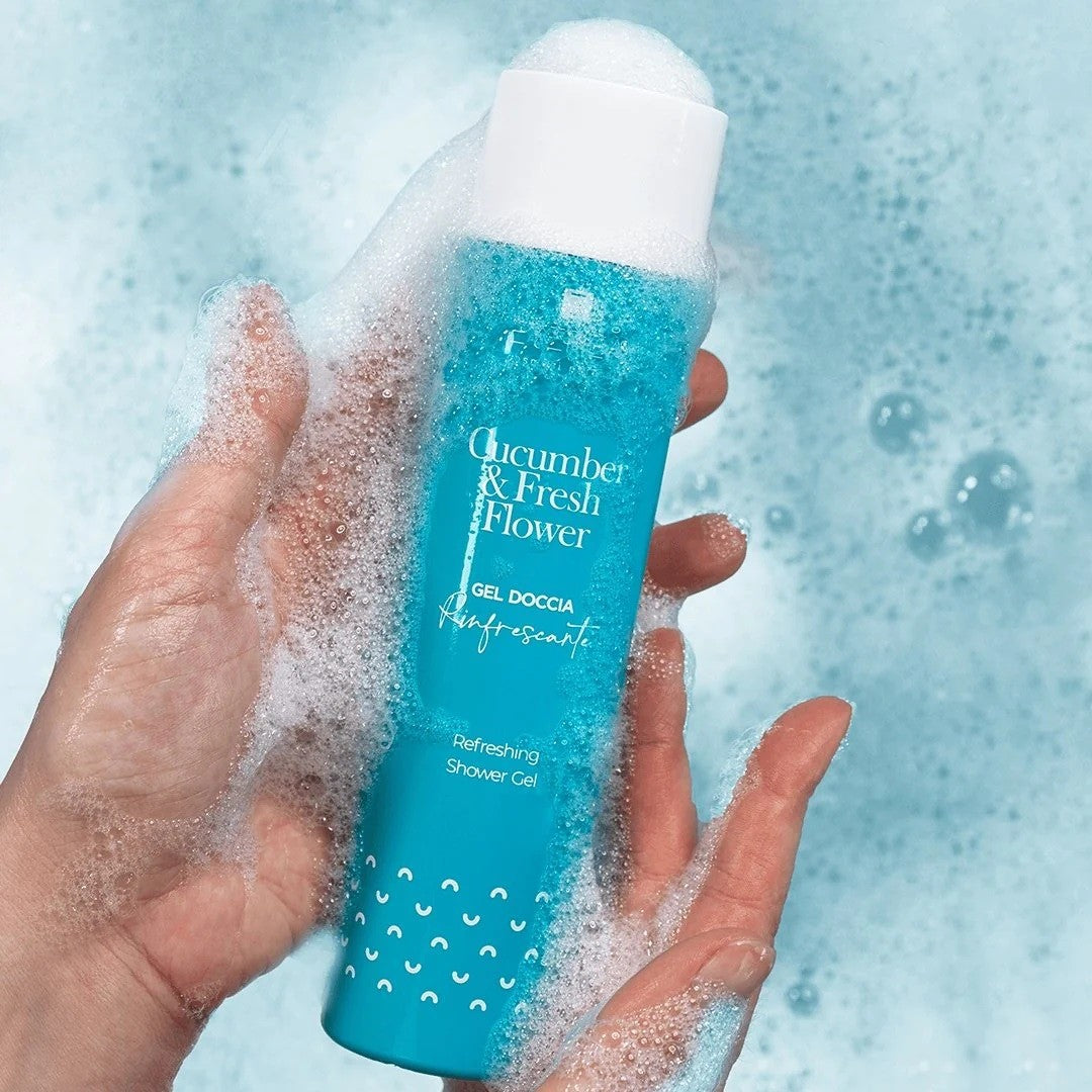 Gel Douche Rafraîchissant Concombre et Floer Frais