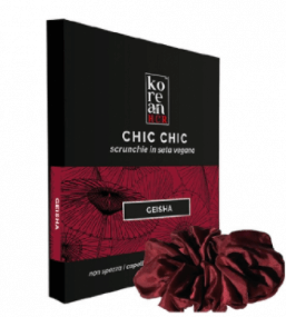Chouchou en soie Vegan-Geisha