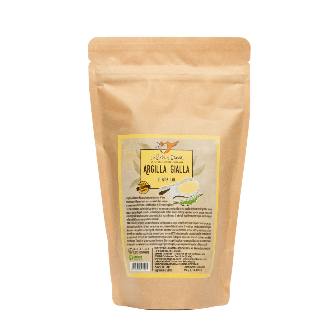 Argile jaune 250 gr