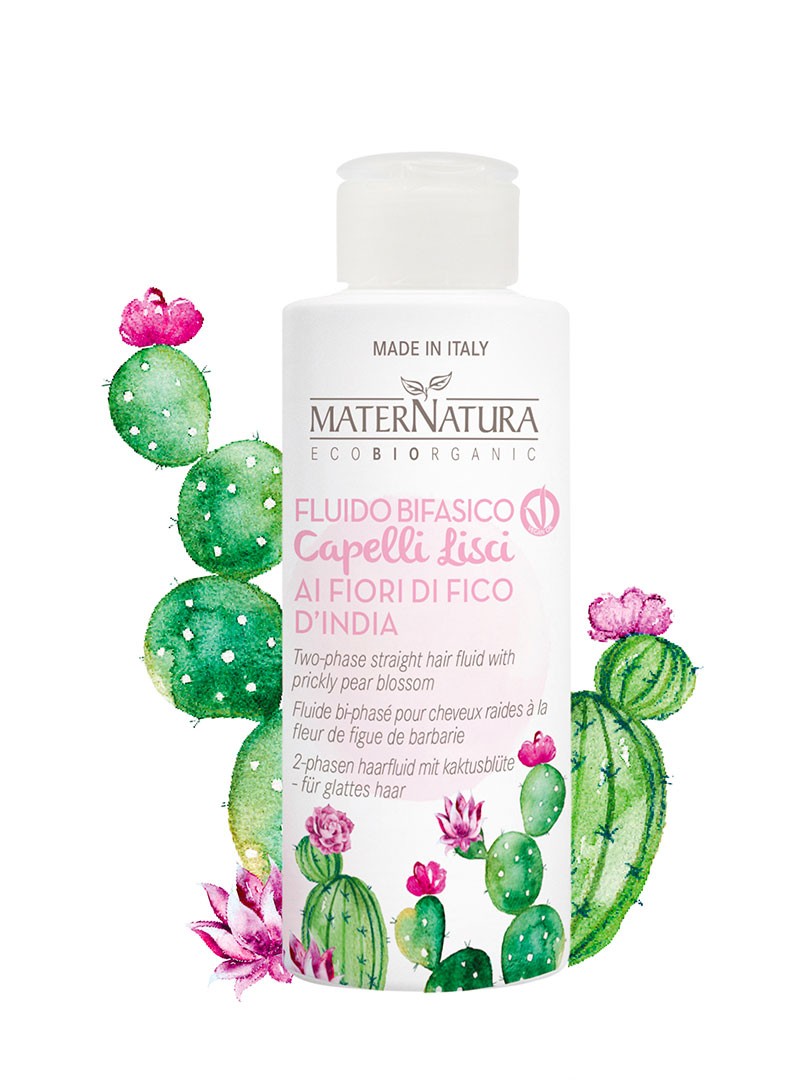 Liquide Biphasique Rectiligne Cheveux à la Fleur de figuier de barbarie