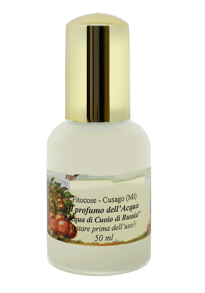 Parfumée à l'eau de Cuir de Russie