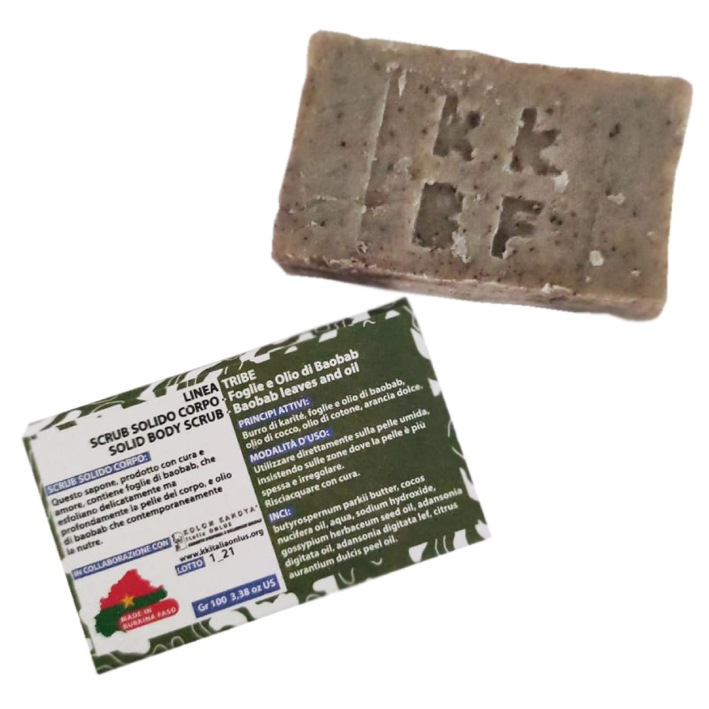Gommage Solide Exfoliant et Nourrissant pour le Corps