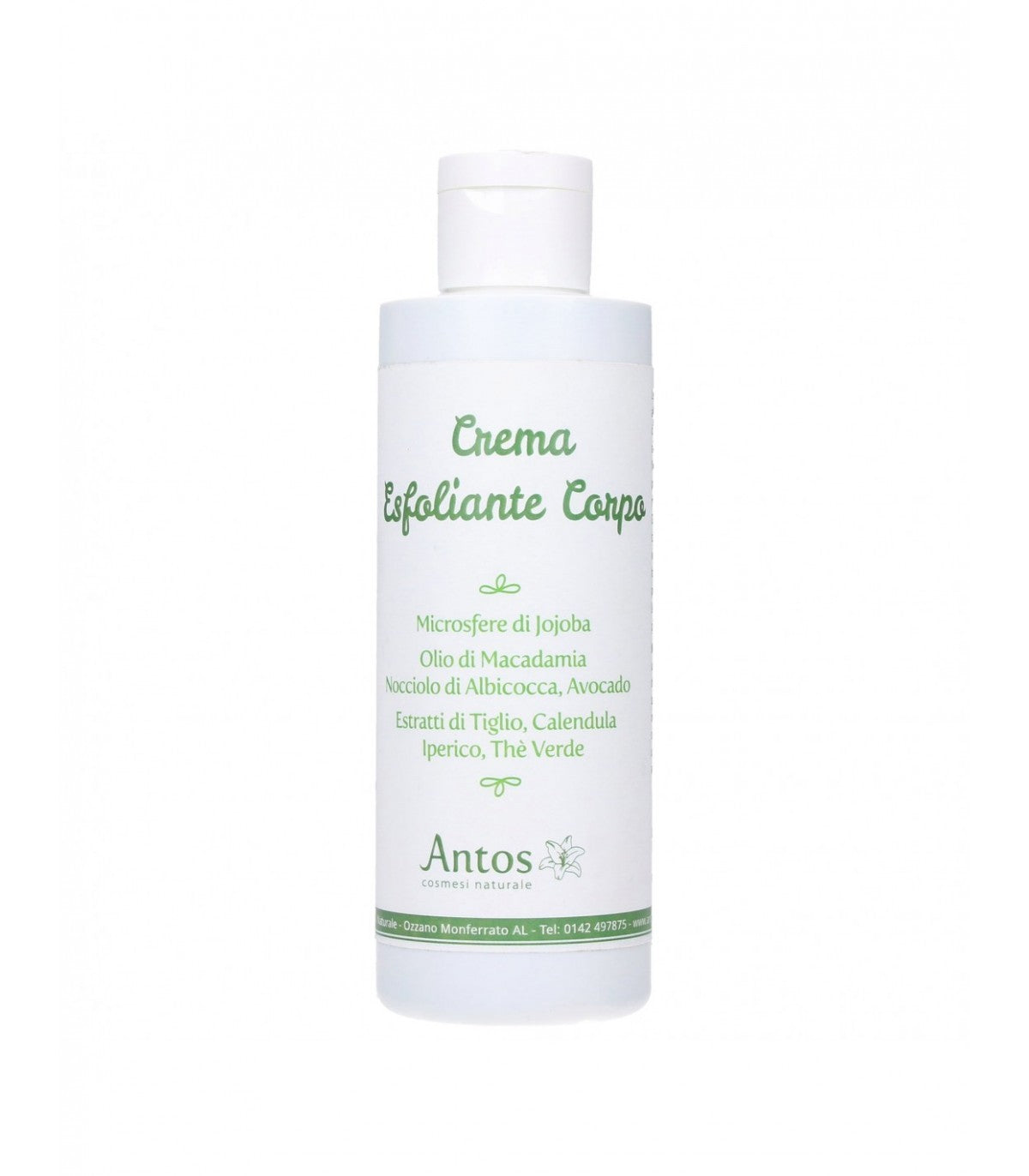 Crème exfoliante Corps avec des Microsphères de Jojoba
