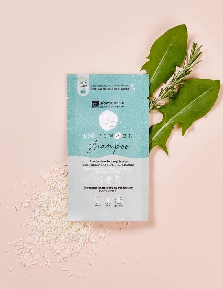 Shampooing en poudre-Polissant et Régulateur de Sébum