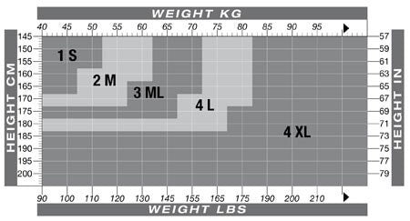 Bas de compression gradué Night Wellness 70 Noir - taille 4 L