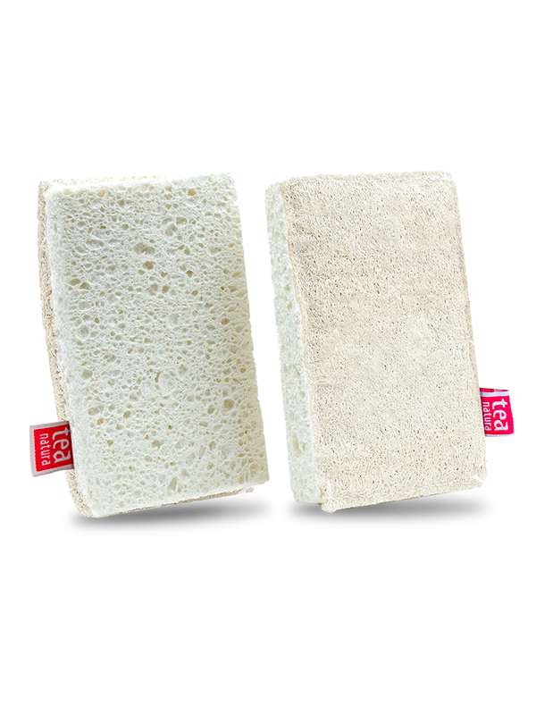 Éponge végétale en cellulose et luffa