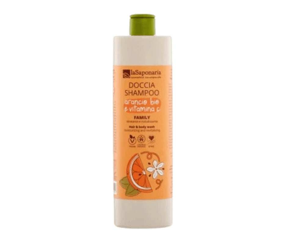 Doccia shampoo family Arancio bio e Vitamina C