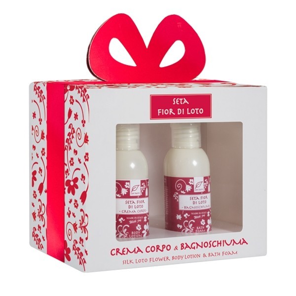 Kit Seta Fior di Loto - Bagnoschiuma e Crema Corpo