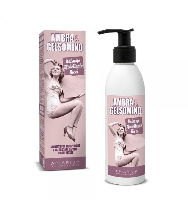 Revitalisant capillaire Ambre et Jasmin-mise en forme des boucles