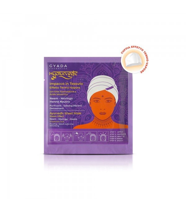Hyalurvedic Masque de Cheveux dans les Tissus de la Purification et de sébum-équilibrage