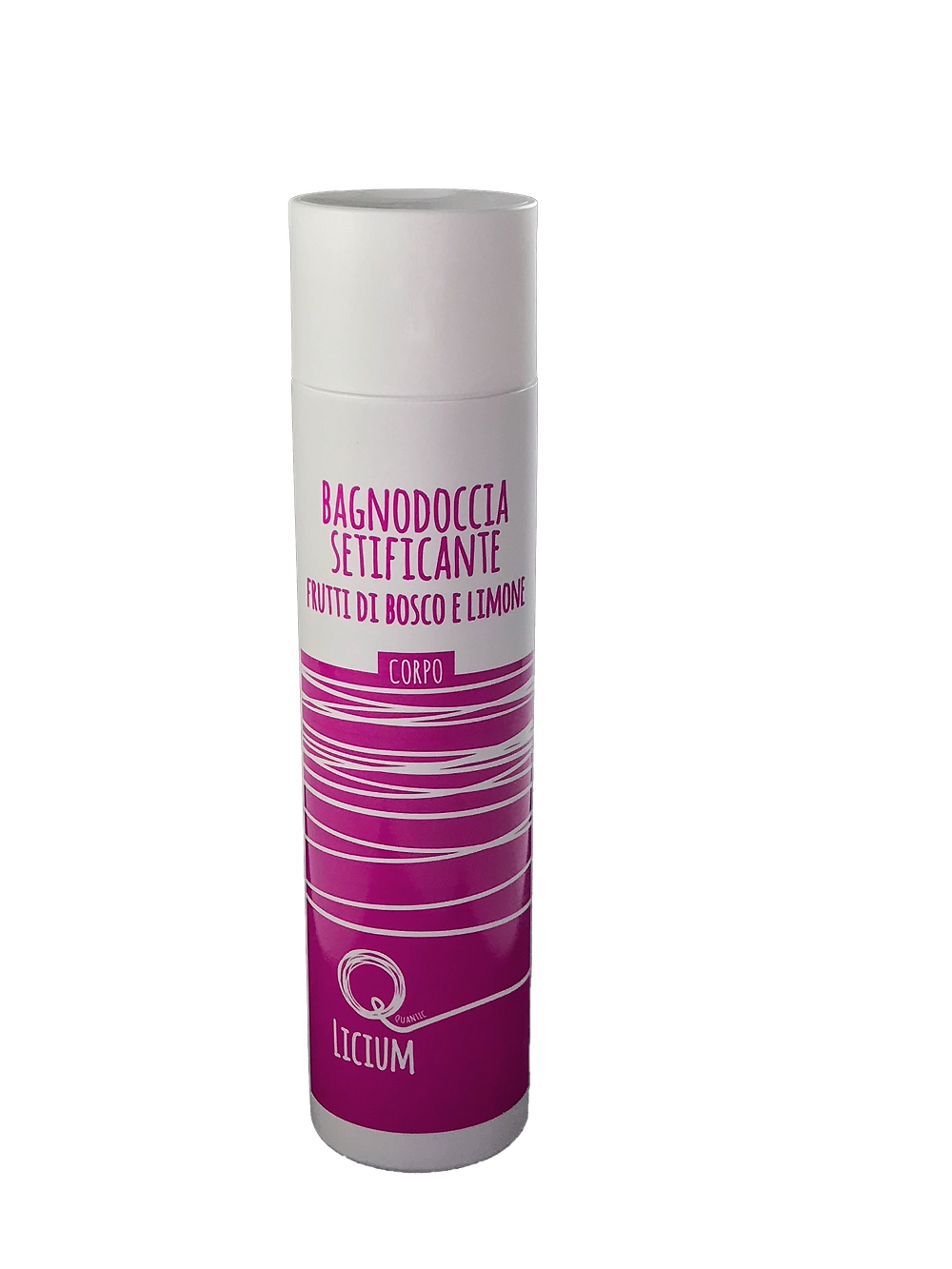 Gel douche avec un Antioxydant de baies et de Citron