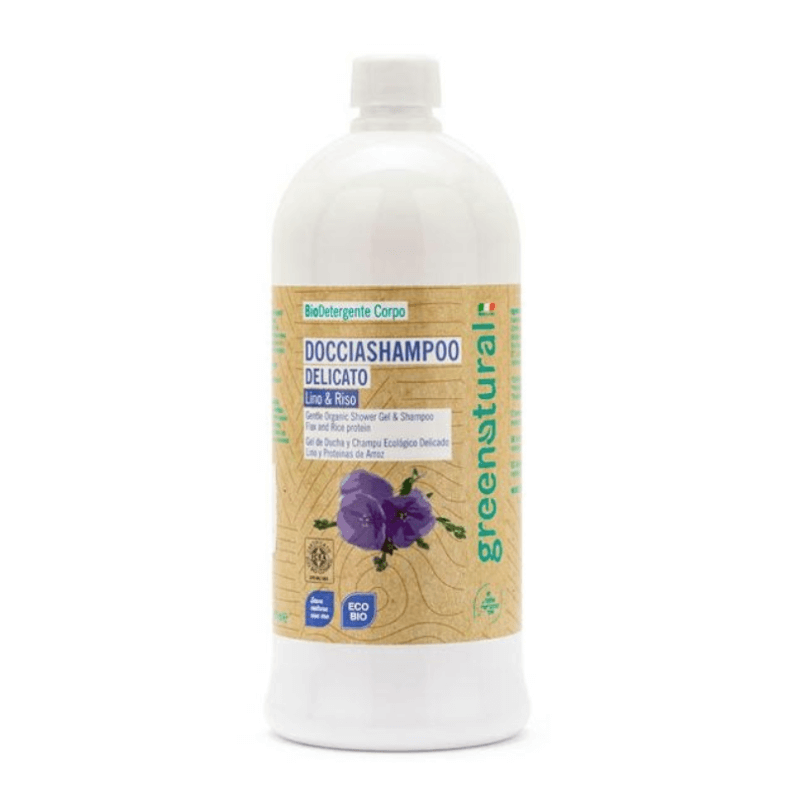 Gel douche et Shampooing, Linge de maison et des Protéines de Riz, 1 LT