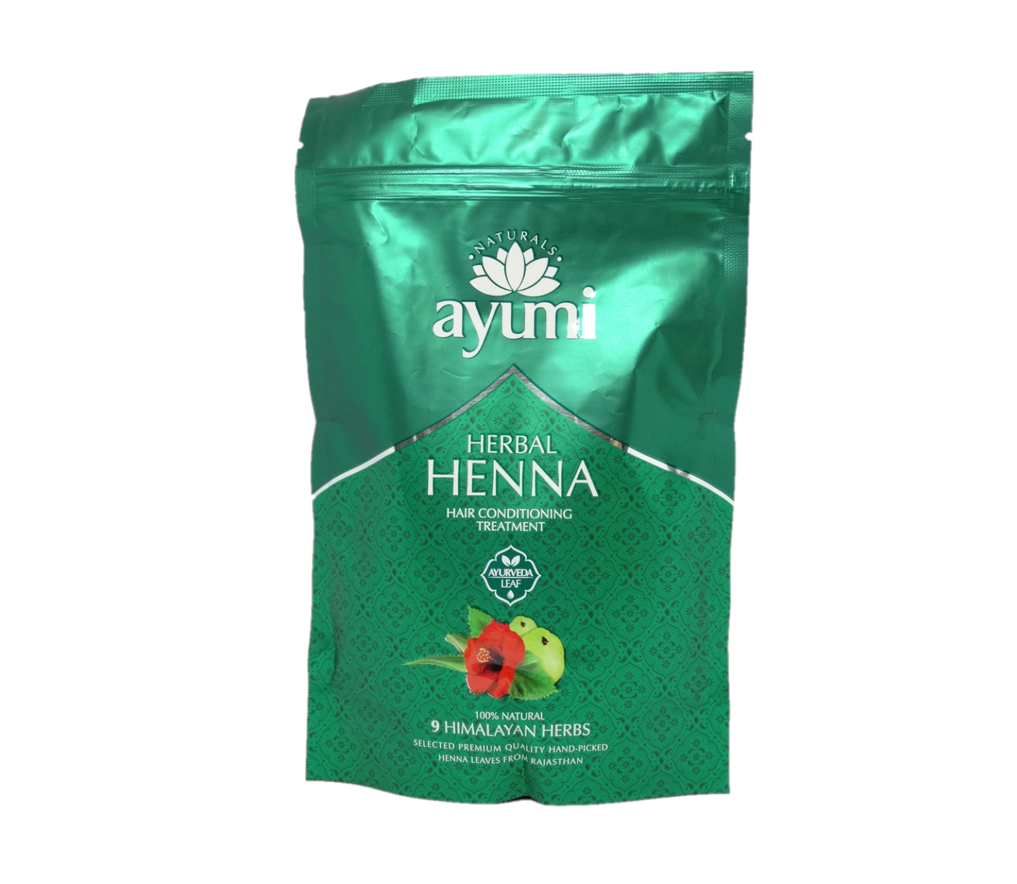 Henné Rouge froid avec des Herbes Indiennes