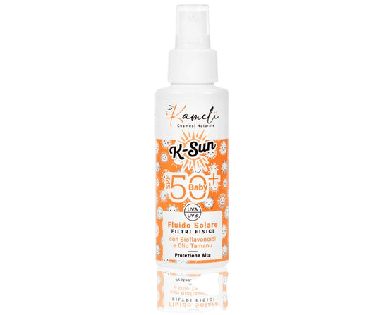 K-Sun Baby fluido solare SPF 50+ filtri fisici