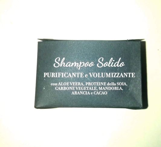 Shampooing Solide de Carbone activé